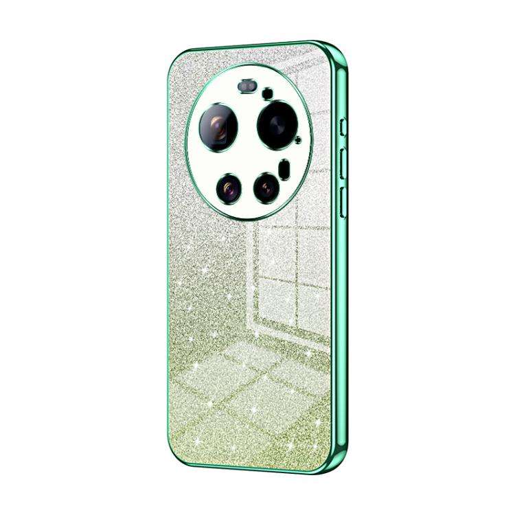 Gradient Glitter Powder Electroplated Phone Case, For Xiaomi 17 Ultra, For Xiaomi 17 Pro Max, For...