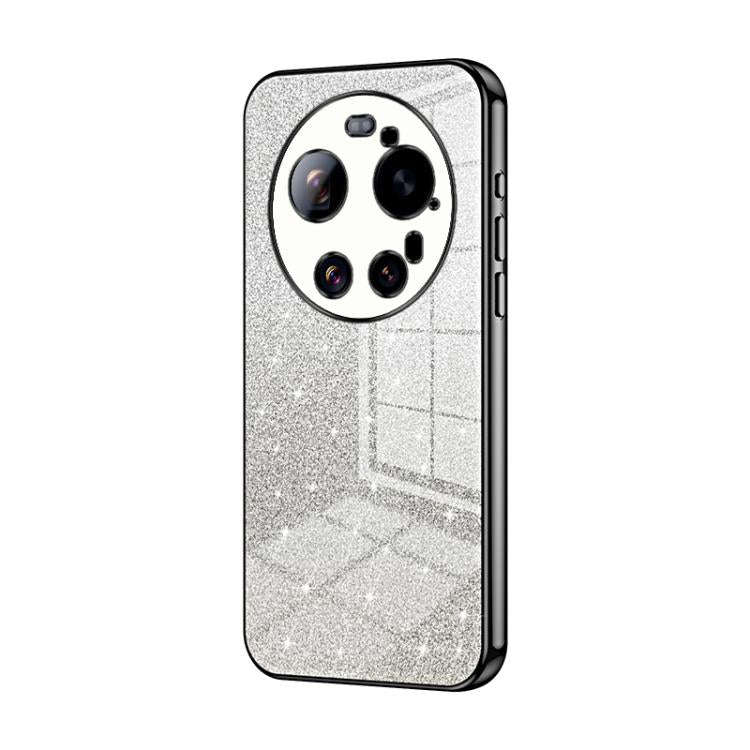Gradient Glitter Powder Electroplated Phone Case, For Xiaomi 17 Ultra, For Xiaomi 17 Pro Max, For...