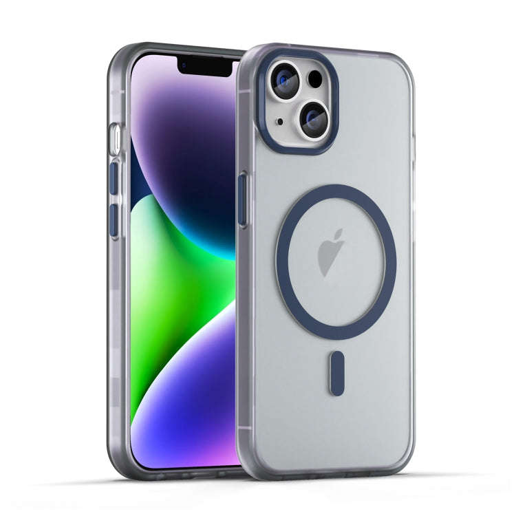 MagSafe Frosted Translucent TPU + PC Full Coverage Phone Case, For iPhone 15, For iPhone 14 Plus,...