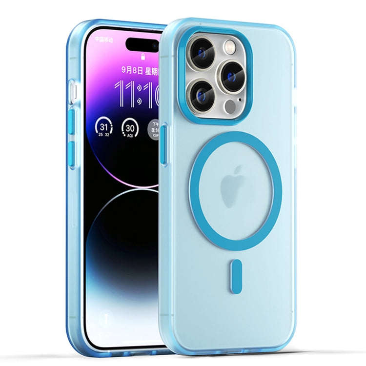MagSafe Frosted Translucent TPU + PC Full Coverage Phone Case, For iPhone 16 Plus, For iPhone 16,...