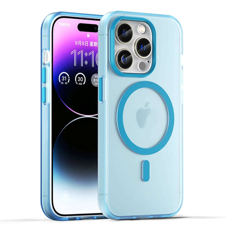 MagSafe Frosted Translucent TPU + PC Full Coverage Phone Case, For iPhone 17 Pro, For iPhone 17, ...