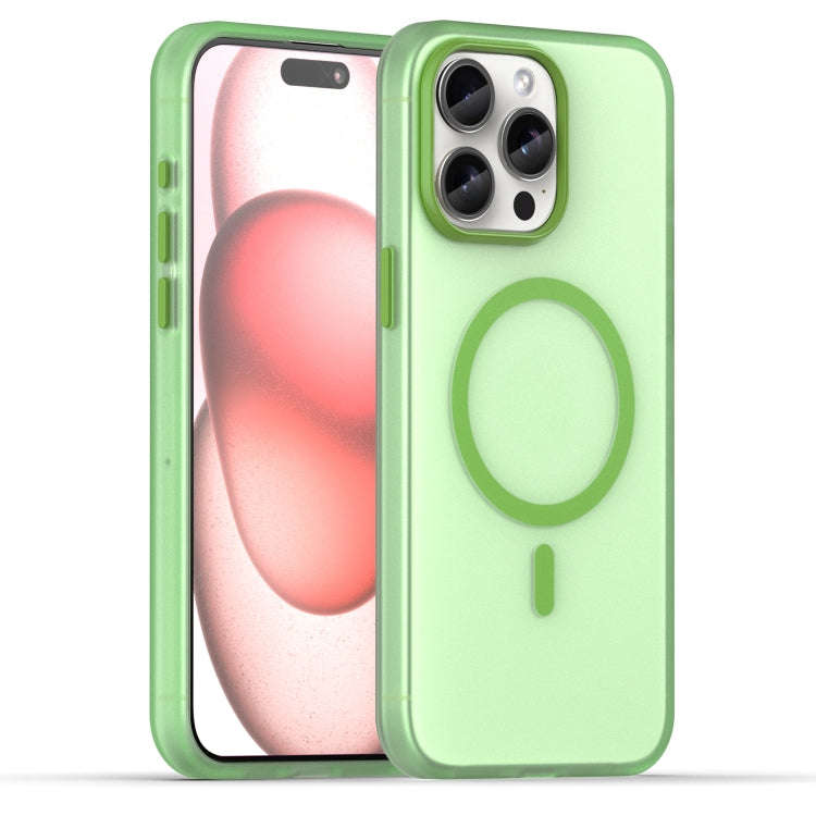 MagSafe Frosted Translucent TPU + PC Full Coverage Phone Case, For iPhone 16 Plus, For iPhone 16,...