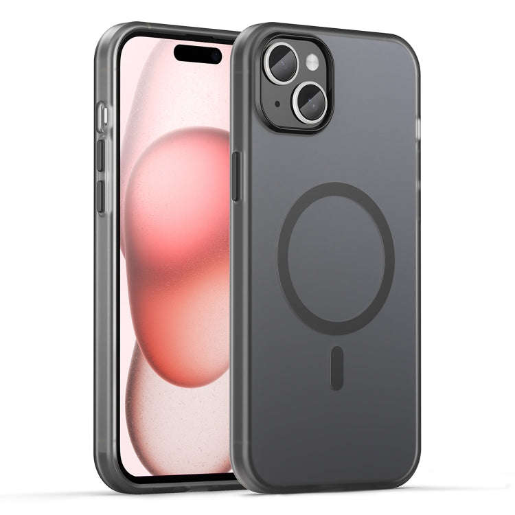 MagSafe Frosted Translucent TPU + PC Full Coverage Phone Case, For iPhone 16 Plus, For iPhone 16,...