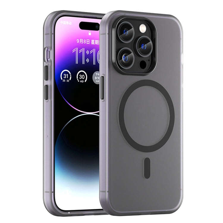 MagSafe Frosted Translucent TPU + PC Full Coverage Phone Case, For iPhone 15, For iPhone 14 Plus,...