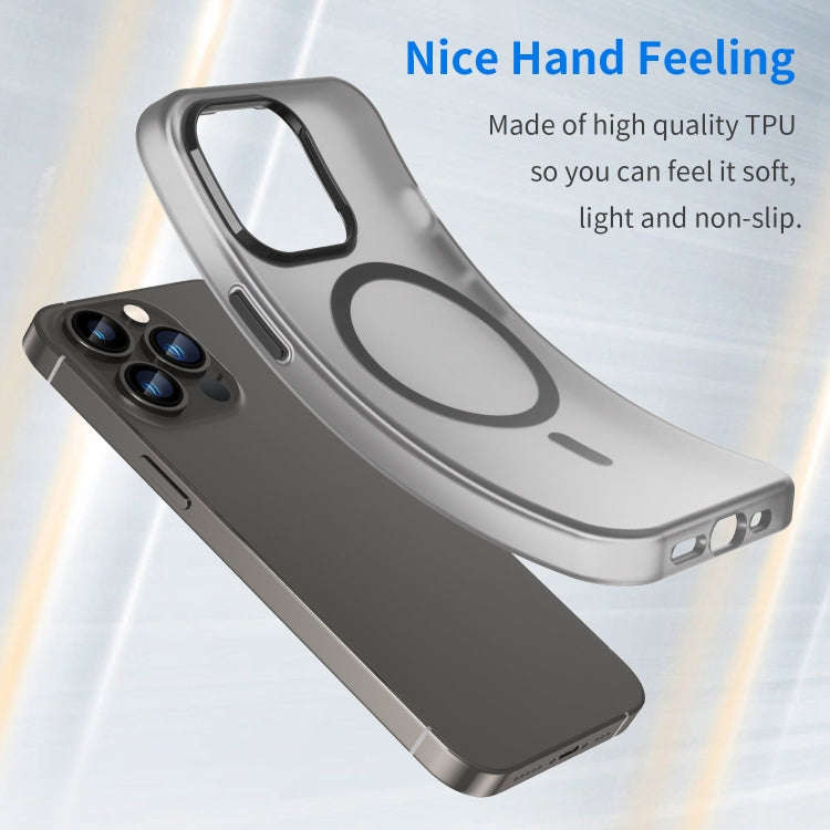 MagSafe Frosted Translucent TPU + PC Full Coverage Phone Case, For iPhone 12 Pro Max, For iPhone ...