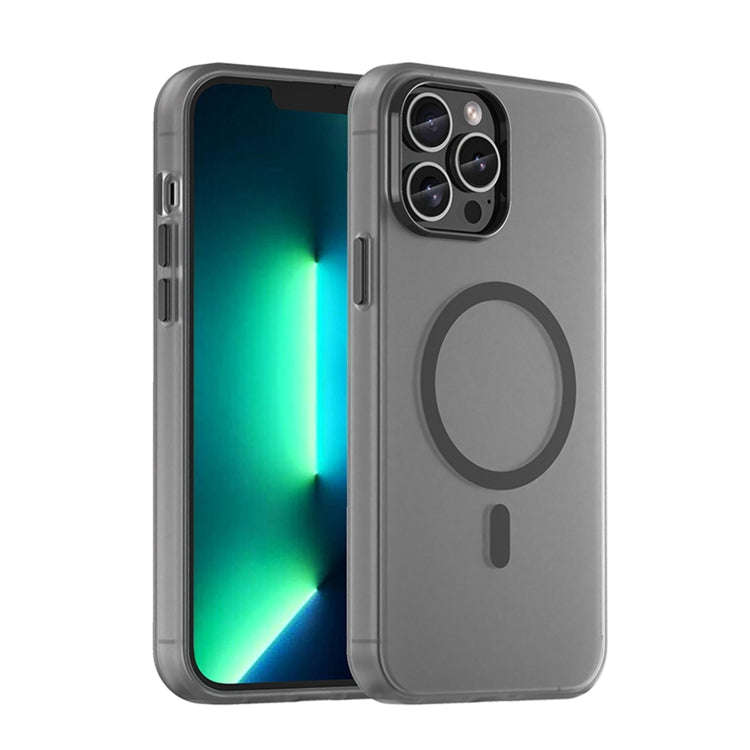 MagSafe Frosted Translucent TPU + PC Full Coverage Phone Case, For iPhone 12 Pro Max, For iPhone ...