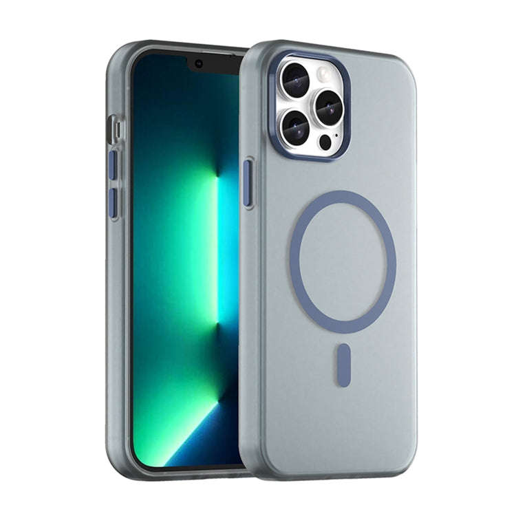 MagSafe Frosted Translucent TPU + PC Full Coverage Phone Case, For iPhone 12 Pro Max, For iPhone ...