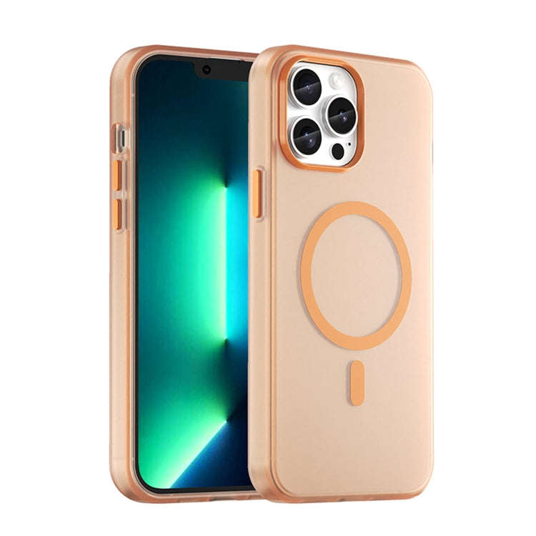 MagSafe Frosted Translucent TPU + PC Full Coverage Phone Case, For iPhone 12 Pro Max, For iPhone ...