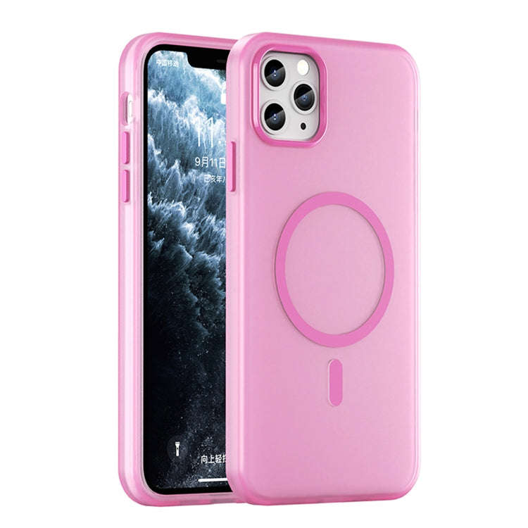 MagSafe Frosted Translucent TPU + PC Full Coverage Phone Case, For iPhone 12 Pro Max, For iPhone ...