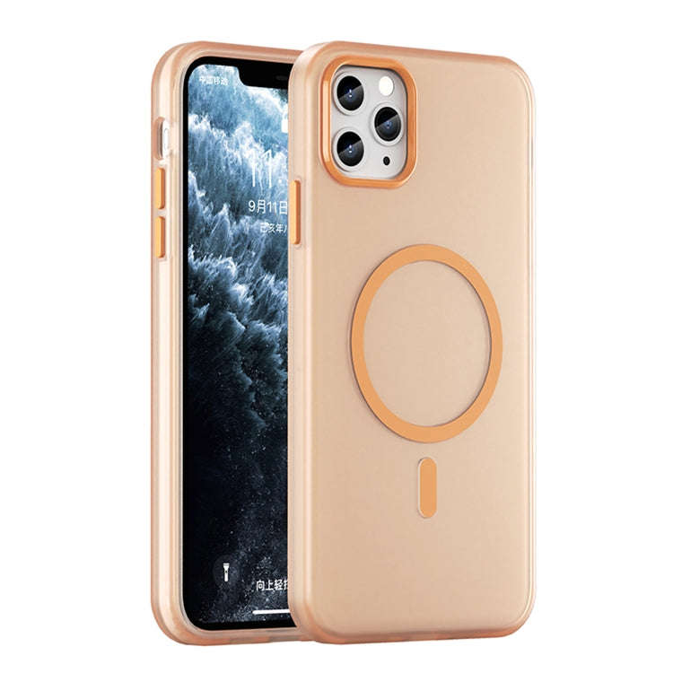 MagSafe Frosted Translucent TPU + PC Full Coverage Phone Case, For iPhone 12 Pro Max, For iPhone ...