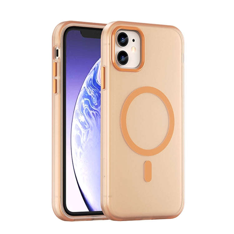 MagSafe Frosted Translucent TPU + PC Full Coverage Phone Case, For iPhone 12 Pro Max, For iPhone ...