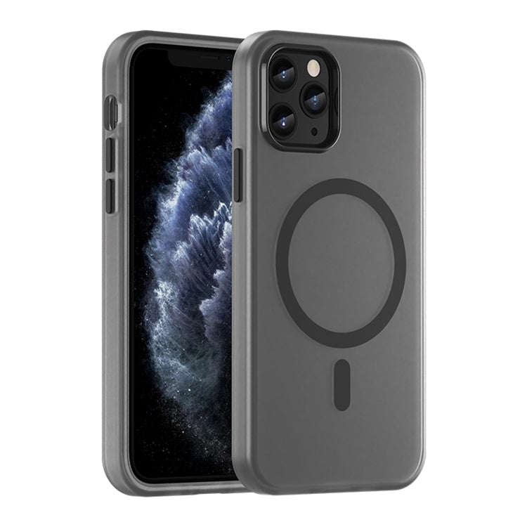 MagSafe Frosted Translucent TPU + PC Full Coverage Phone Case, For iPhone 12 Pro Max, For iPhone ...