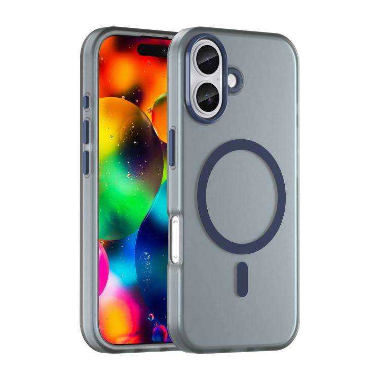 MagSafe Frosted Translucent TPU + PC Full Coverage Phone Case, For iPhone 17 Pro, For iPhone 17, ...