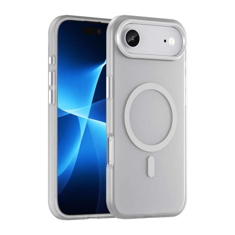 MagSafe Frosted Translucent TPU + PC Full Coverage Phone Case, For iPhone 17 Pro, For iPhone 17, ...