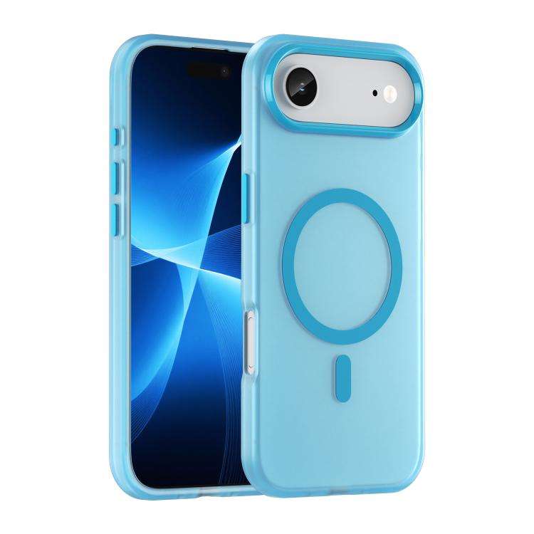 MagSafe Frosted Translucent TPU + PC Full Coverage Phone Case, For iPhone 17 Pro, For iPhone 17, ...