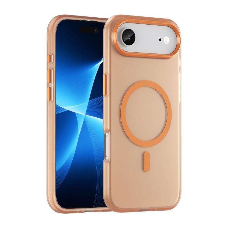 MagSafe Frosted Translucent TPU + PC Full Coverage Phone Case, For iPhone 17 Pro, For iPhone 17, ...