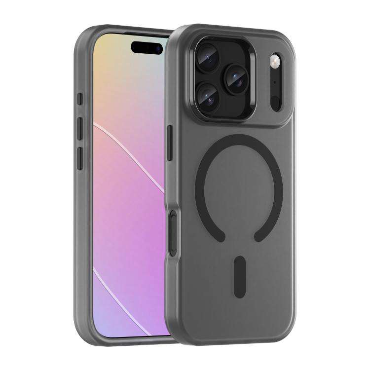 MagSafe Frosted Translucent TPU + PC Full Coverage Phone Case, For iPhone 17 Pro, For iPhone 17, ...