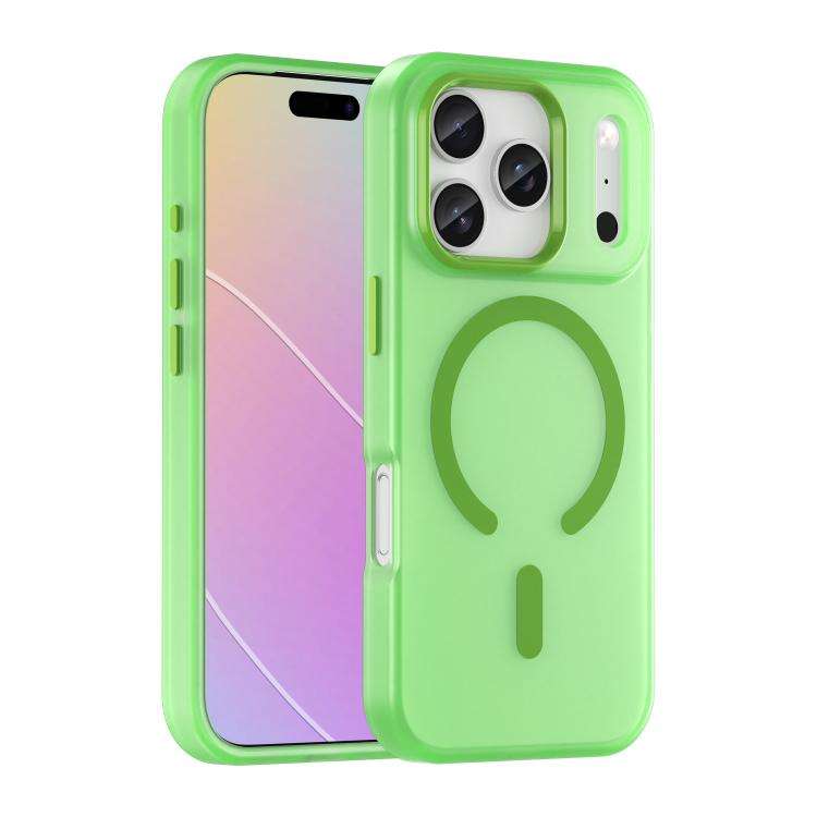 MagSafe Frosted Translucent TPU + PC Full Coverage Phone Case, For iPhone 18, For iPhone 18 Pro, ...