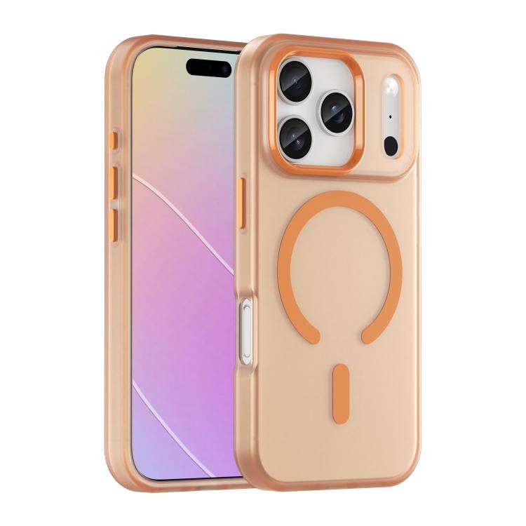 MagSafe Frosted Translucent TPU + PC Full Coverage Phone Case, For iPhone 18, For iPhone 18 Pro, ...
