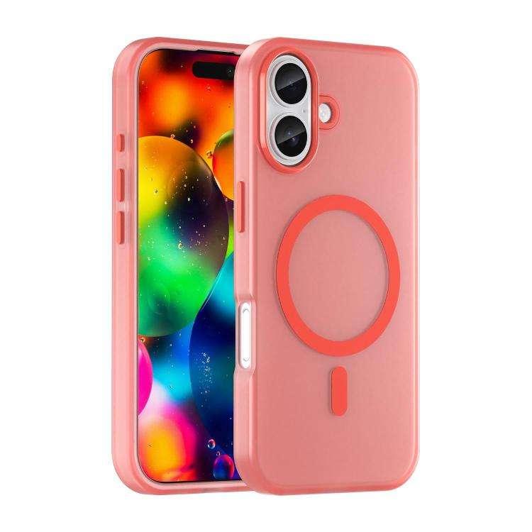 MagSafe Frosted Translucent TPU + PC Full Coverage Phone Case, For iPhone 18, For iPhone 18 Pro, ...