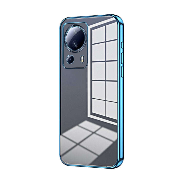 Transparent Plating Fine Hole Phone Case, For Xiaomi Civi 2 / 13 Lite, For Xiaomi 13 Pro, For Xia...
