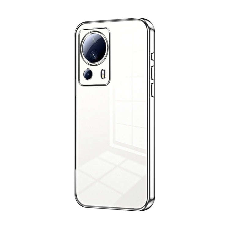 Transparent Plating Fine Hole Phone Case, For Xiaomi Civi 2 / 13 Lite, For Xiaomi 13 Pro, For Xia...