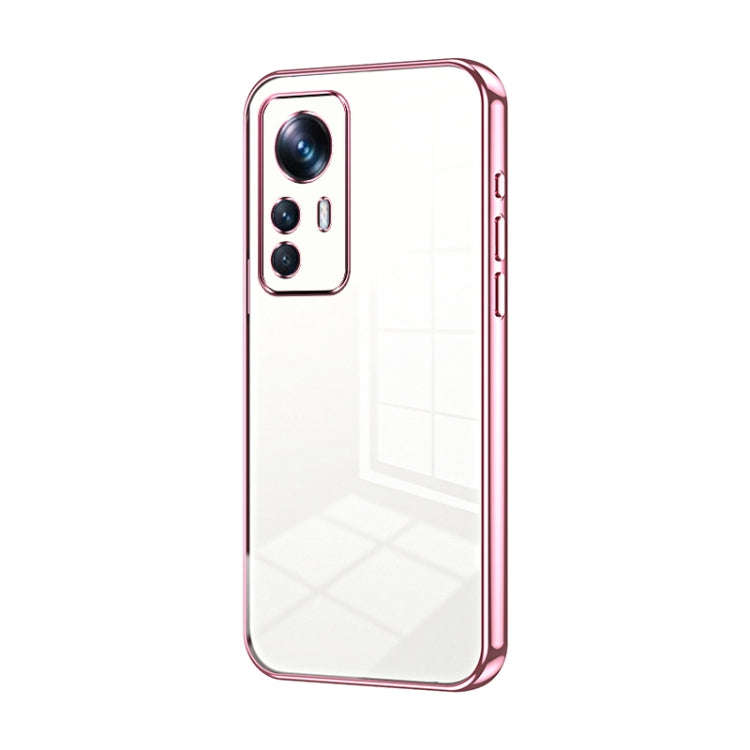 Transparent Plating Fine Hole Phone Case, For Xiaomi Civi 2 / 13 Lite, For Xiaomi 13 Pro, For Xia...