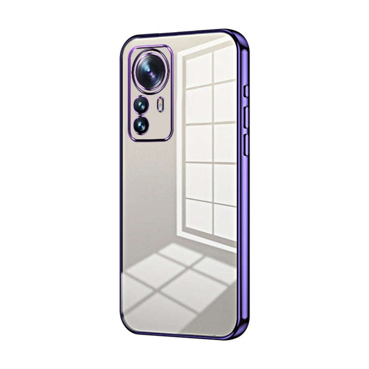 Transparent Plating Fine Hole Phone Case, For Xiaomi Civi 2 / 13 Lite, For Xiaomi 13 Pro, For Xia...