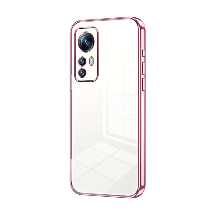 Transparent Plating Fine Hole Phone Case, For Xiaomi Civi 2 / 13 Lite, For Xiaomi 13 Pro, For Xia...