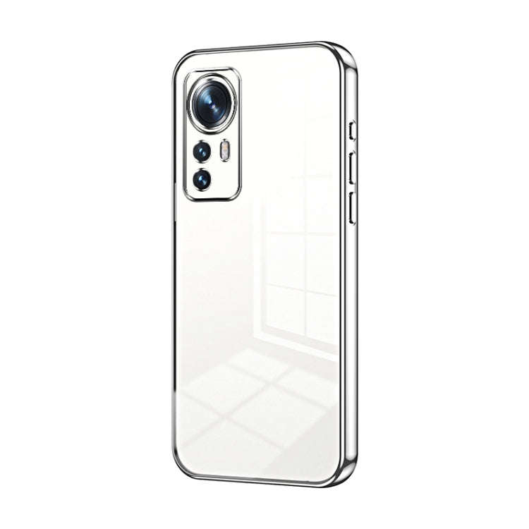 Transparent Plating Fine Hole Phone Case, For Xiaomi Civi / Civi 1S, For Xiaomi Poco M4 Pro, For ...