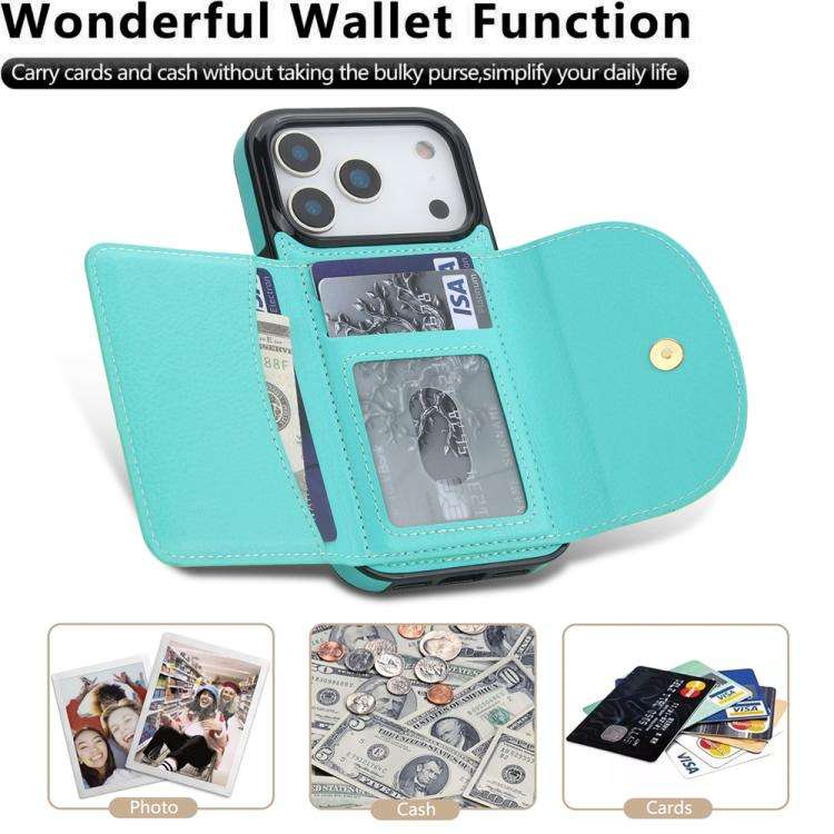 Ring Holder Card Bag Skin Feel Phone Case, For iPhone 18 Pro / 17 Pro, For iPhone 18 Pro Max / 17...
