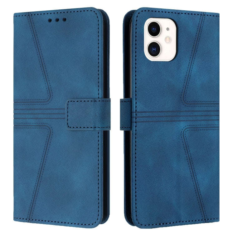 Triangle Solid Color Leather Phone Case, For iPhone 15, For iPhone 14 Plus, For iPhone 14, For iP...