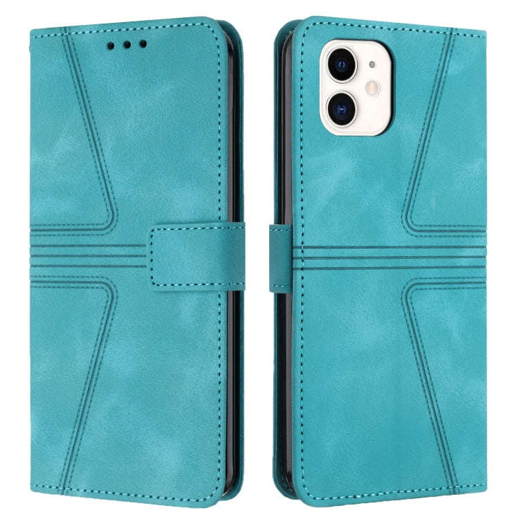 Triangle Solid Color Leather Phone Case, For iPhone 15, For iPhone 14 Plus, For iPhone 14, For iP...