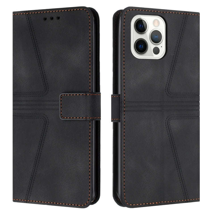 Triangle Solid Color Leather Phone Case, For iPhone 15, For iPhone 14 Plus, For iPhone 14, For iP...