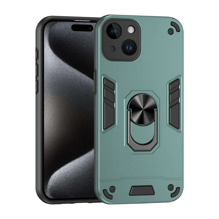 Shockproof Metal Ring Holder Phone Case, For iPhone 17 Pro Max, For iPhone 17 Pro, For iPhone 17,...