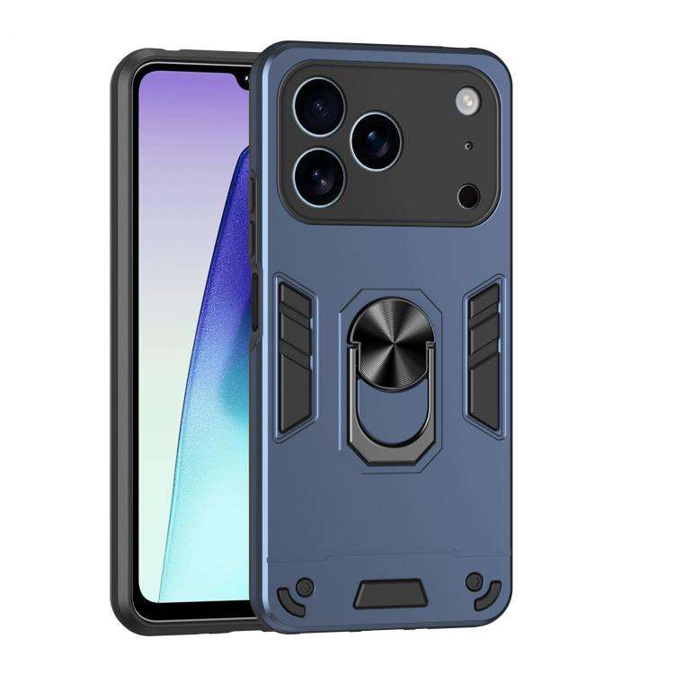 Shockproof Metal Ring Holder Phone Case, For iPhone 17 Pro Max, For iPhone 17 Pro, For iPhone 17,...