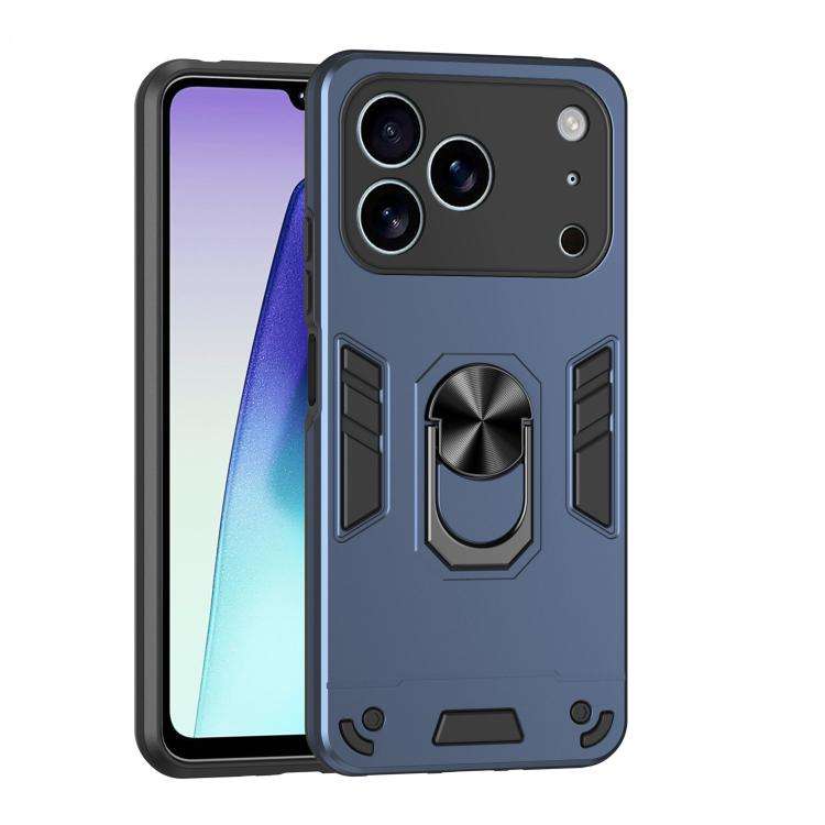 Shockproof Metal Ring Holder Phone Case, For iPhone 17 Pro Max, For iPhone 17 Pro, For iPhone 17,...