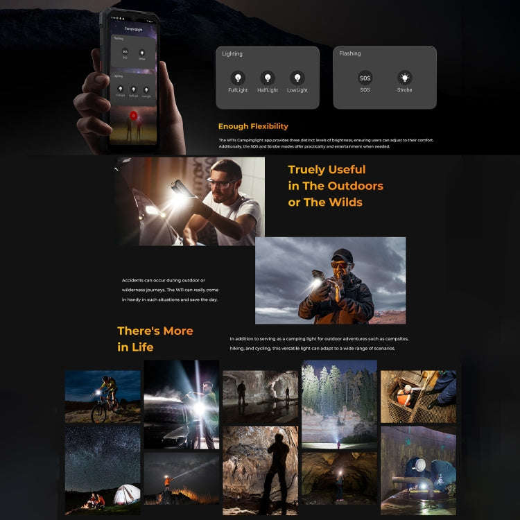 HOTWAV W11 Rugged Phone, Night Vision, 20800mAh, 6.6 inch Android 13 MT8788 Octa Core, Network: 4...