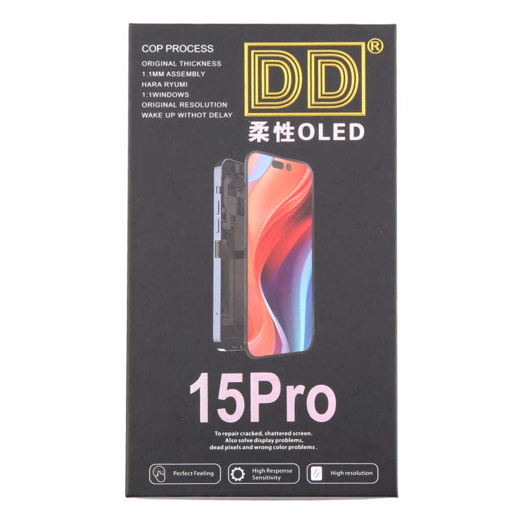DD Hard OLED Screen, Remove IC Need Professional Repair, For iPhone 15 Pro (Soft OLED), For iPhon...
