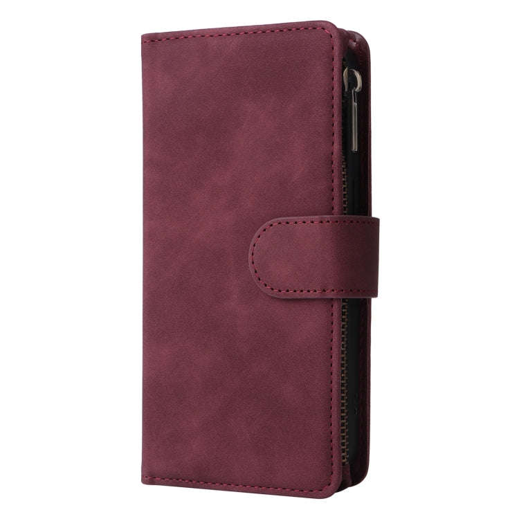 Multifunctional Multi-Card Wallet Phone Leather Case, For iPhone 15 Pro, For iPhone 15 Plus, For ...
