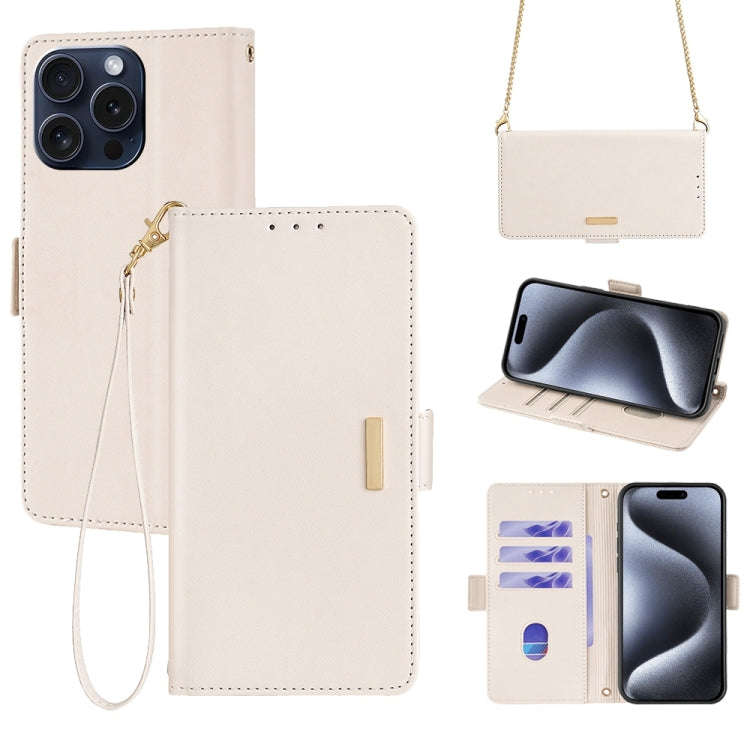 Crossbody Chain Leather Phone Case, For iPhone 17 Pro Max, For iPhone 17 Pro, For iPhone 17, For ...