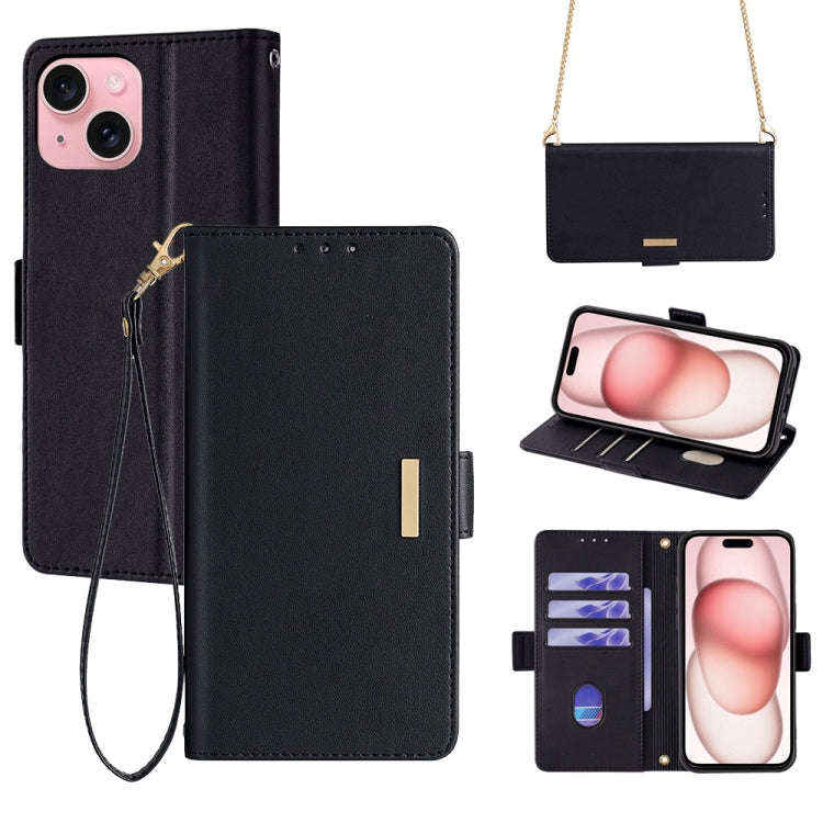 Crossbody Chain Leather Phone Case, For iPhone 17 Pro Max, For iPhone 17 Pro, For iPhone 17, For ...
