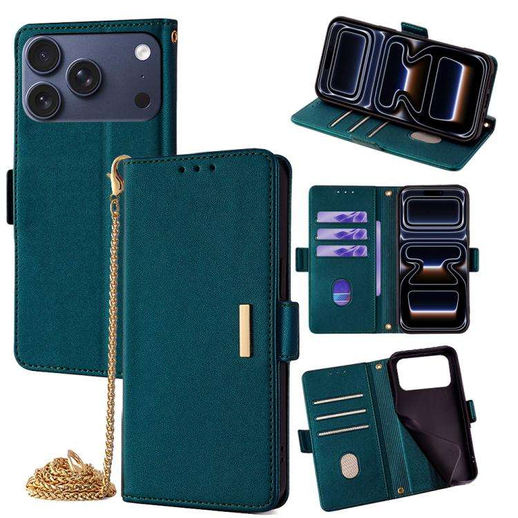 Crossbody Chain Leather Phone Case, For iPhone 17 Pro Max, For iPhone 17 Pro, For iPhone 17, For ...