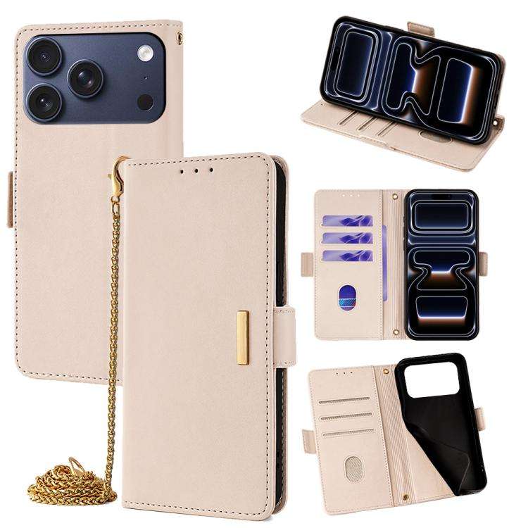 Crossbody Chain Leather Phone Case, For iPhone 17 Pro Max, For iPhone 17 Pro, For iPhone 17, For ...