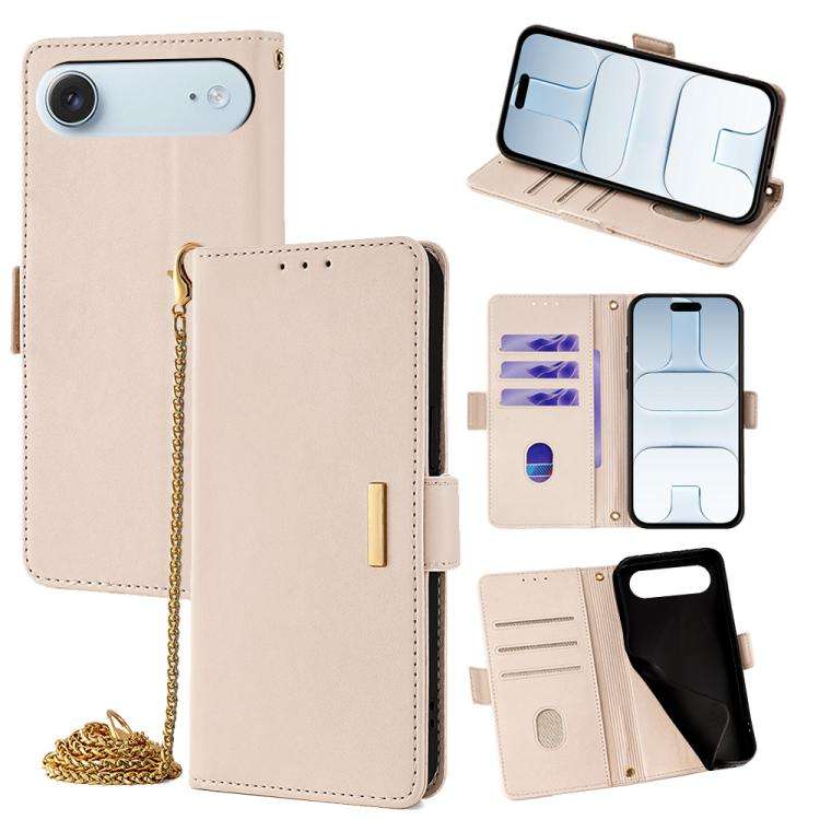 Crossbody Chain Leather Phone Case, For iPhone 17 Pro Max, For iPhone 17 Pro, For iPhone 17, For ...