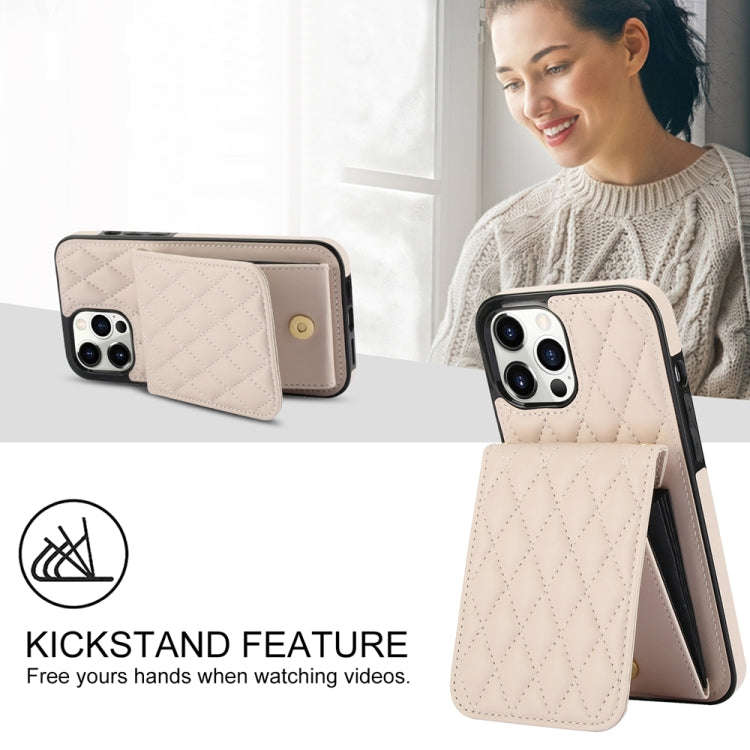 YM015 Crossbody Rhombic Card Bag RFID Phone Case, For iPhone 14 Pro Max, For iPhone 13 Pro Max, F...