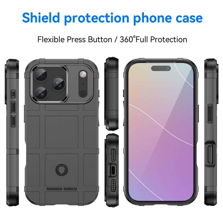 Full Coverage Shockproof TPU Phone Case, For iPhone 18 Pro, For iPhone 18 Pro Max, For iPhone 17e...