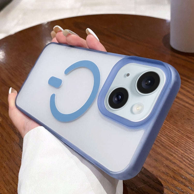 Dual-Side Frosted MagSafe Clear Phone Case, For iPhone 16 Plus, For iPhone 16, For iPhone 15 Pro ...