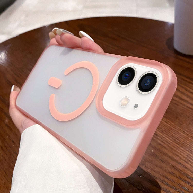 Dual-Side Frosted MagSafe Clear Phone Case, For iPhone 11