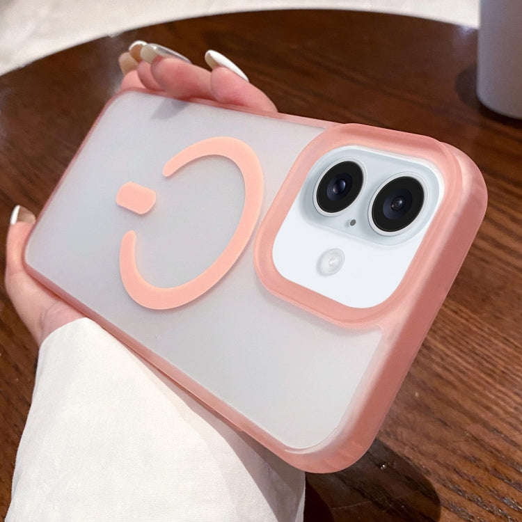 Dual-Side Frosted MagSafe Clear Phone Case, For iPhone 16 Plus, For iPhone 16, For iPhone 15 Pro ...
